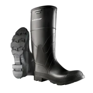 16" Economy Boots, PVC, Steel Toe, Size 11, Puncture Resistant Sole