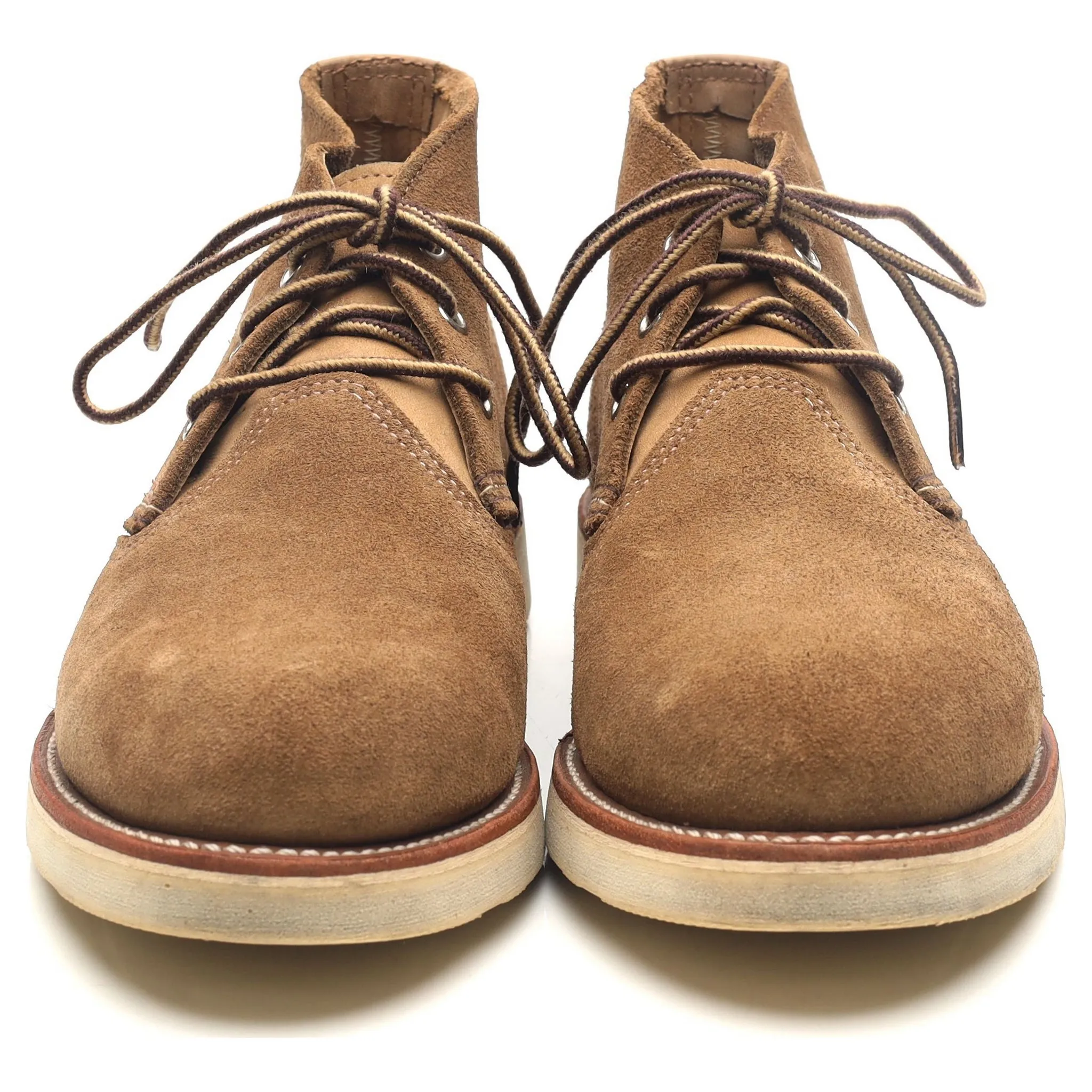 '3149' Olive Brown Suede Chukka Boots UK 9 US 10