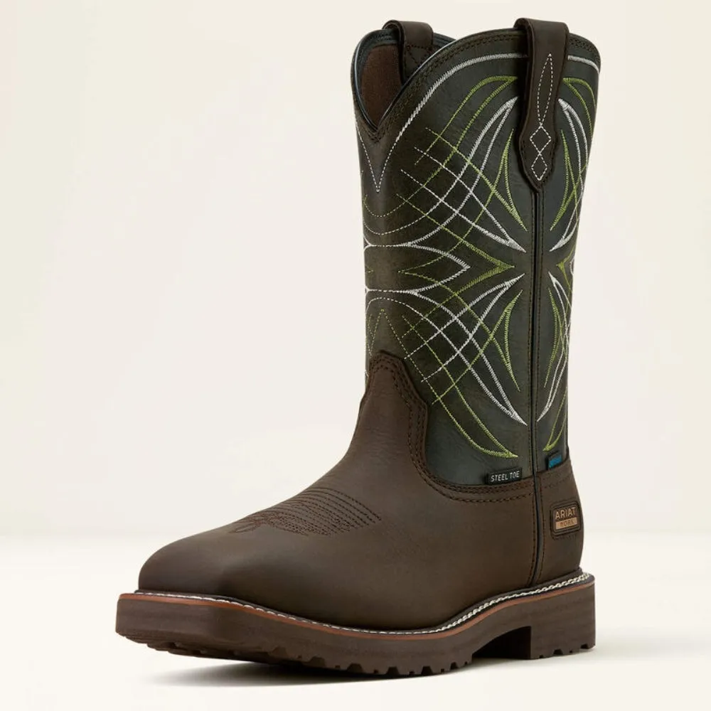 Ariat Mens Activator H2o Steel Toe Work Boots - 10060892
