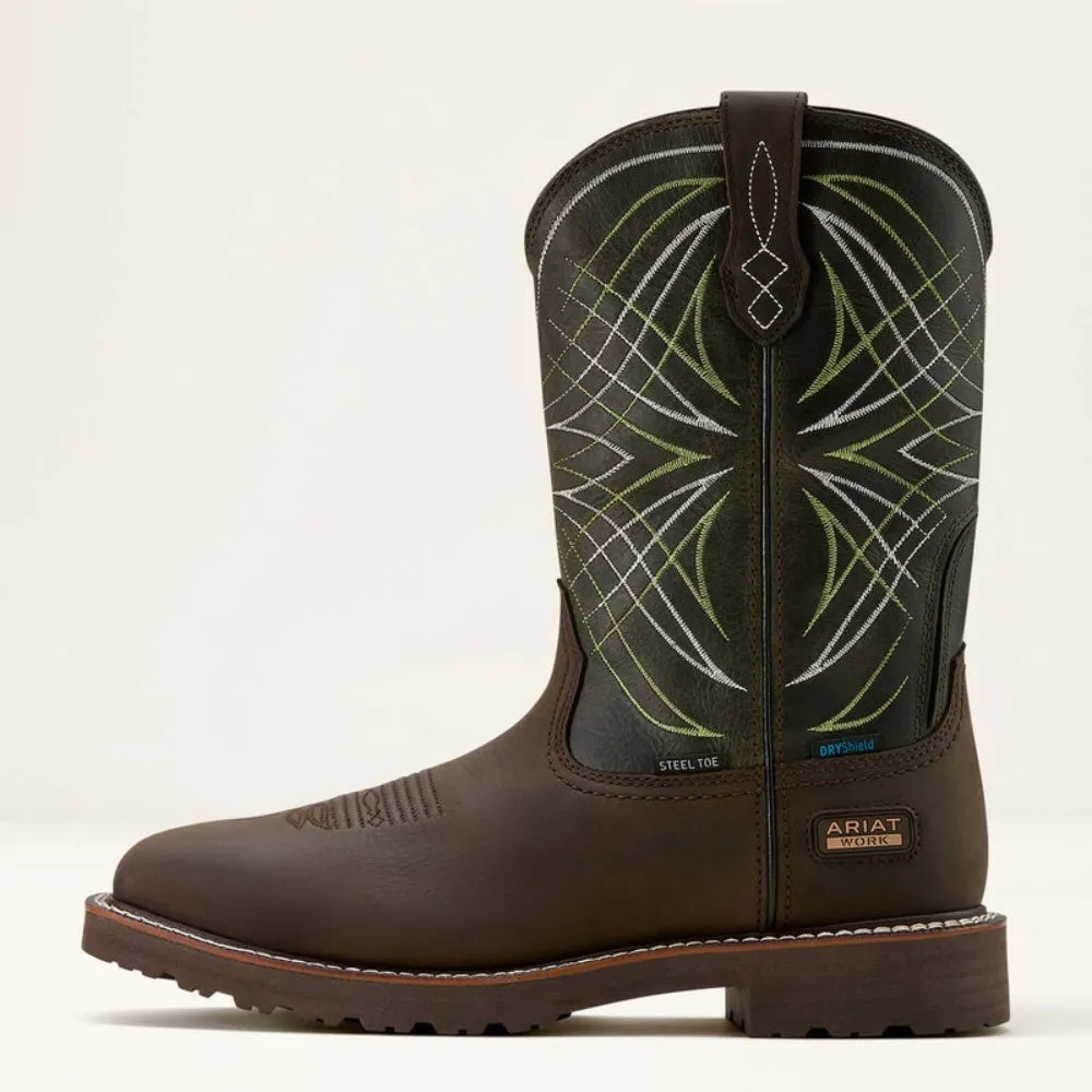 Ariat Mens Activator H2o Steel Toe Work Boots - 10060892