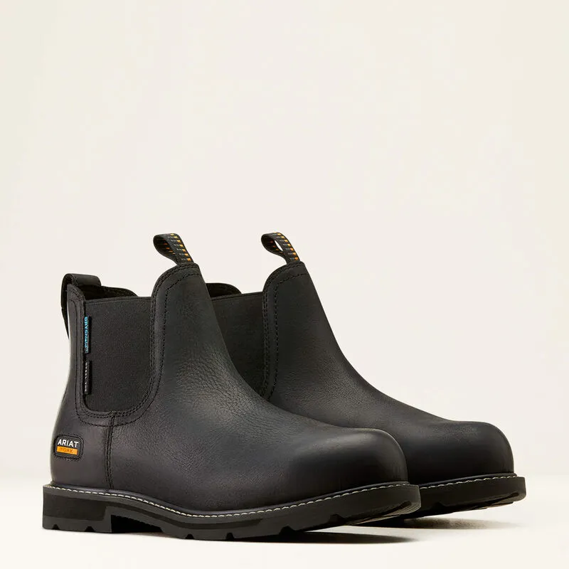 Ariat Mens Groundbreaker Chelsea H2O Steel Toe Boots