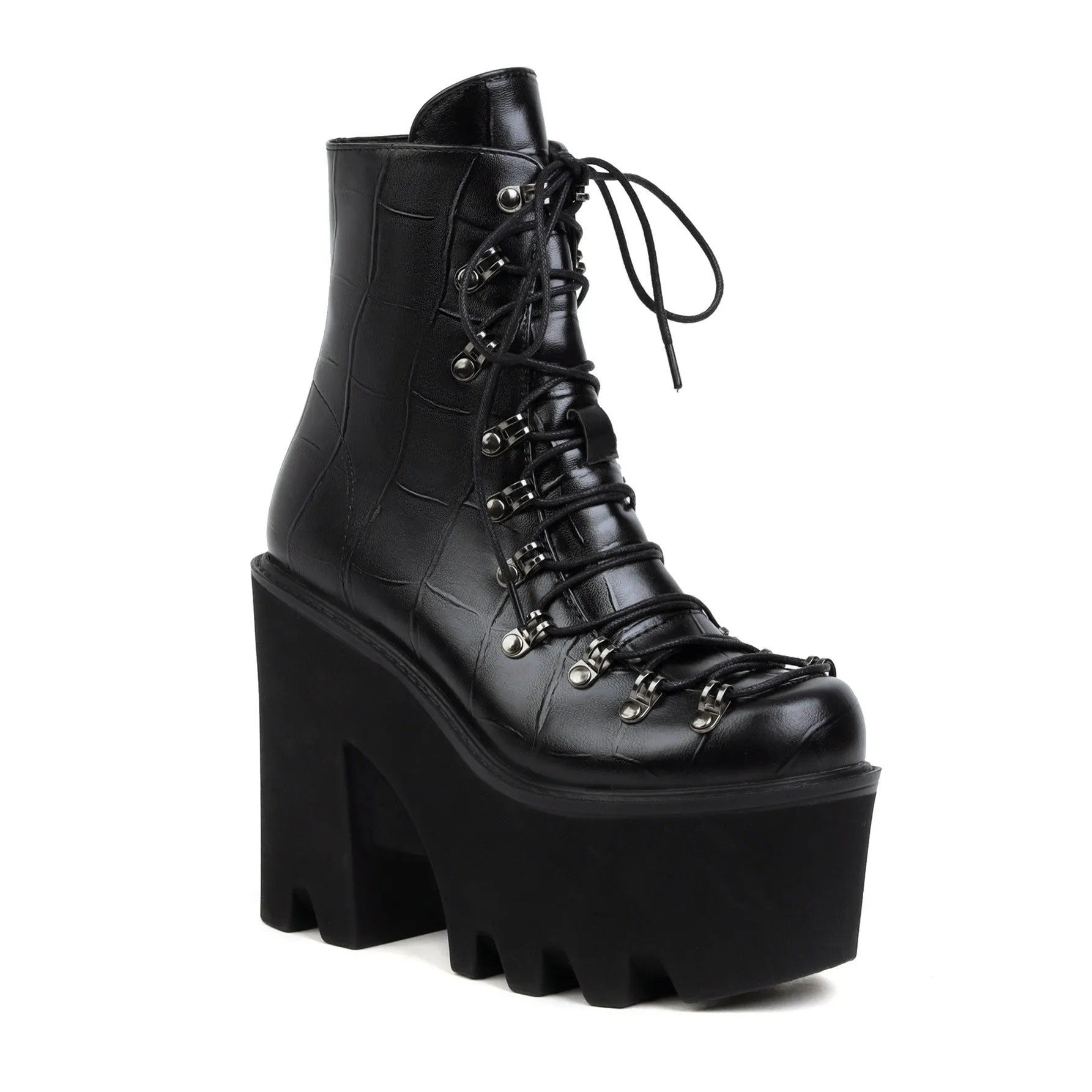 Astrid Alderwood Gothic High Heel Boots by The Nevermore