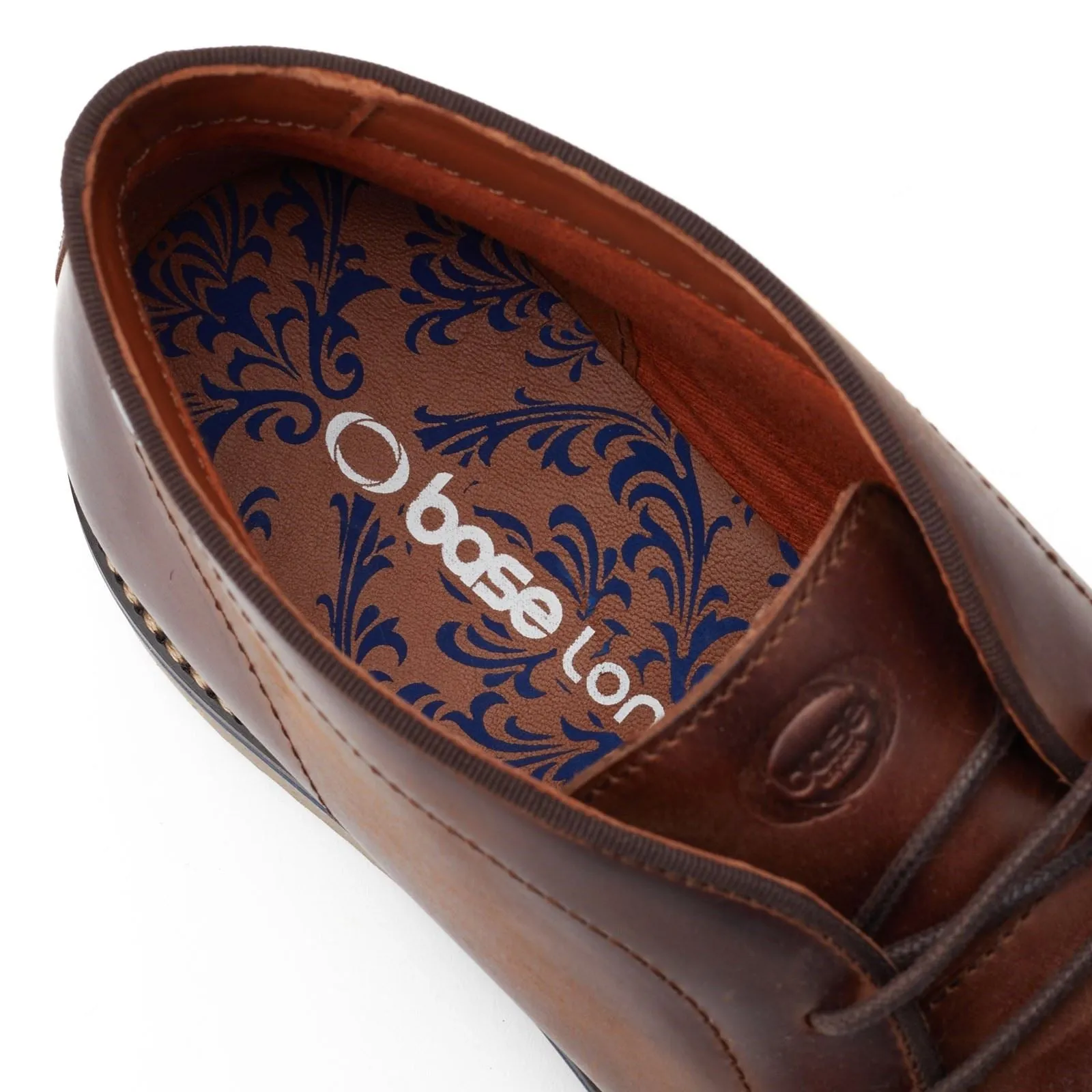 Base London Brody Leather Chukka Boots