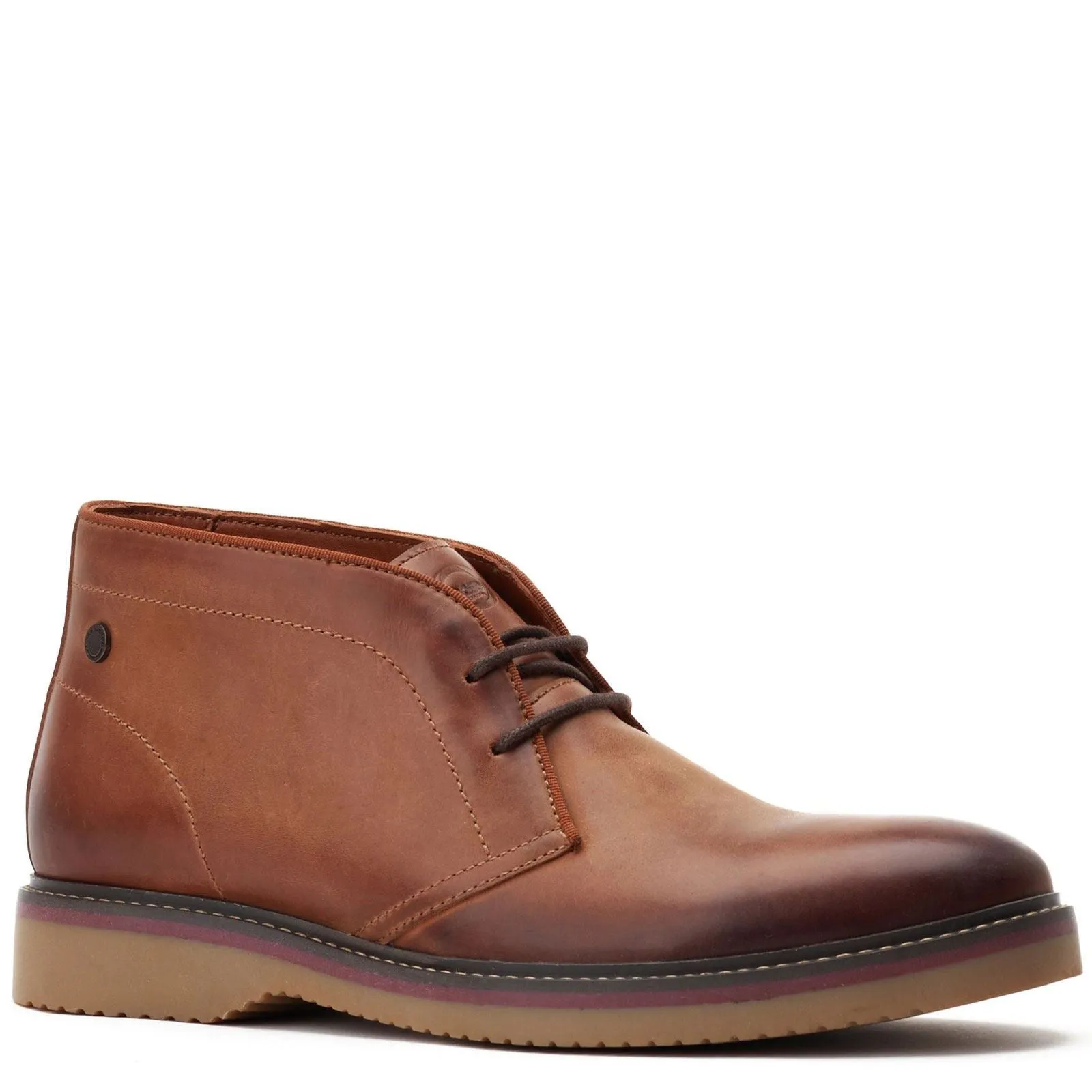 Base London Brody Leather Chukka Boots