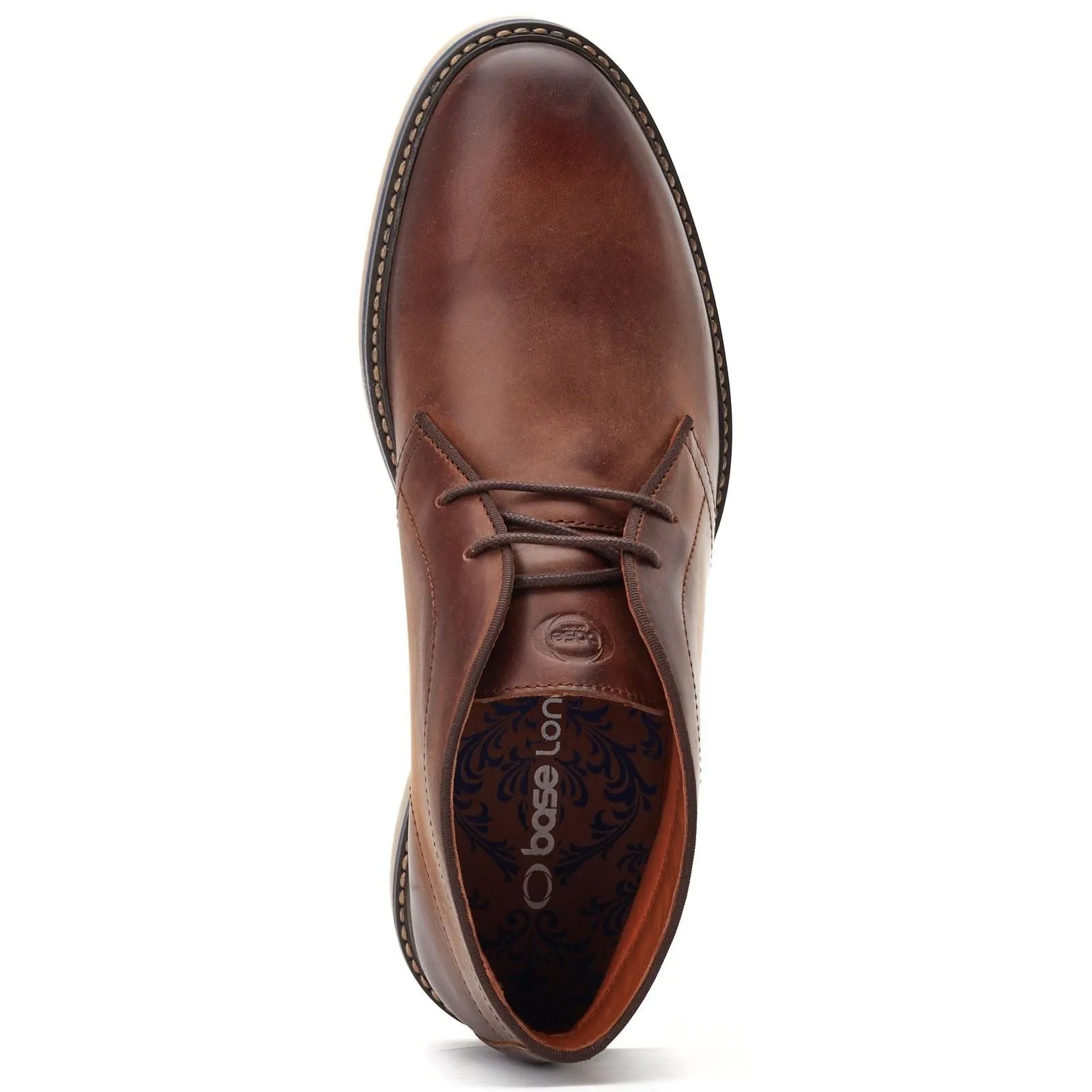 Base London Brody Leather Chukka Boots