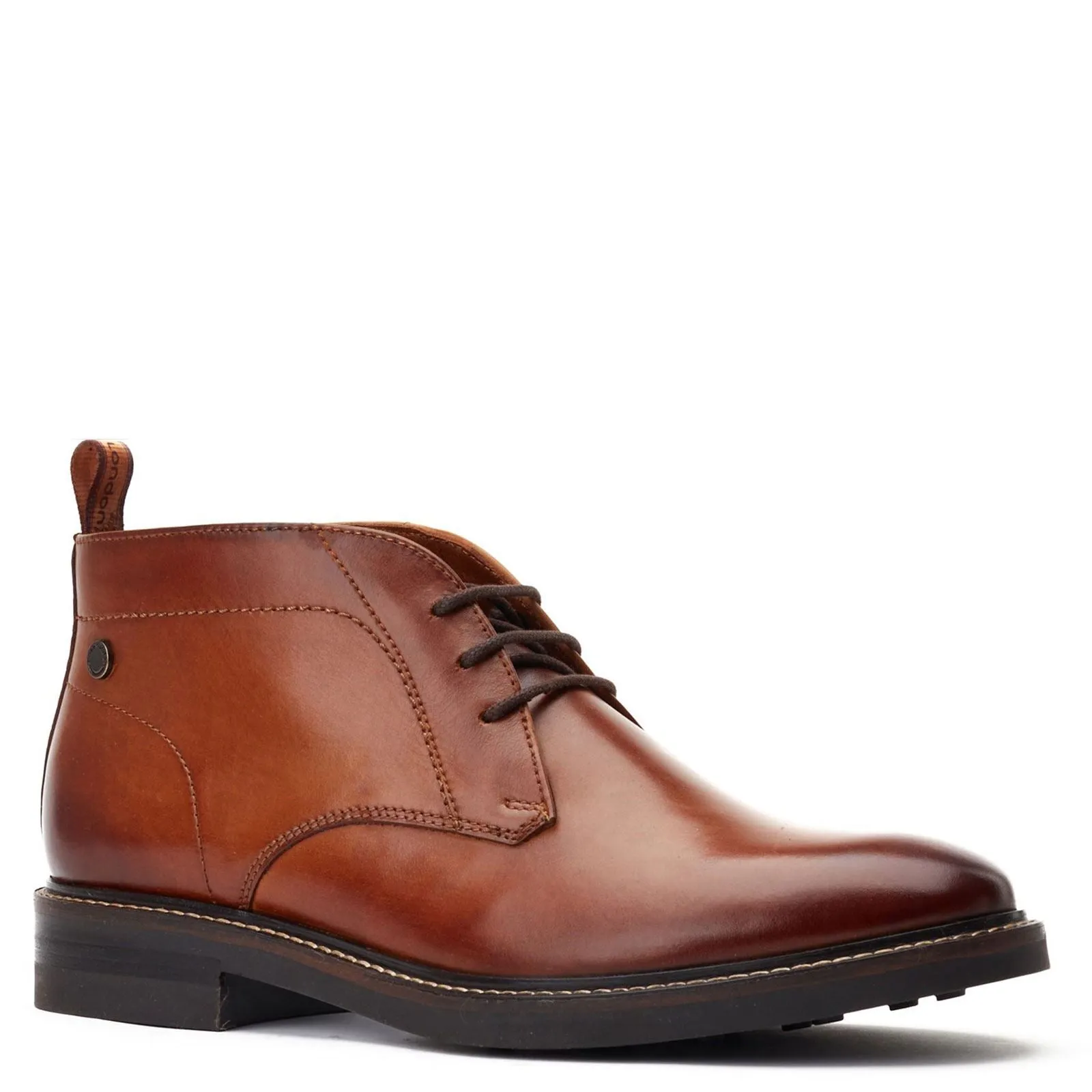 Base London Knebworth Leather Chukka Boots