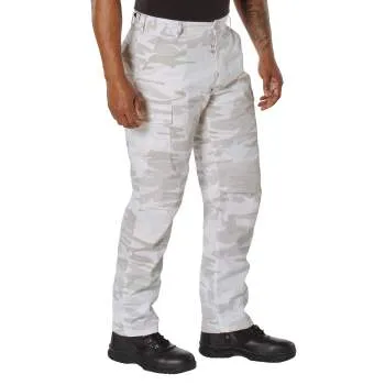 BDU Pants | Tactical Pants For Men | White Camouflage