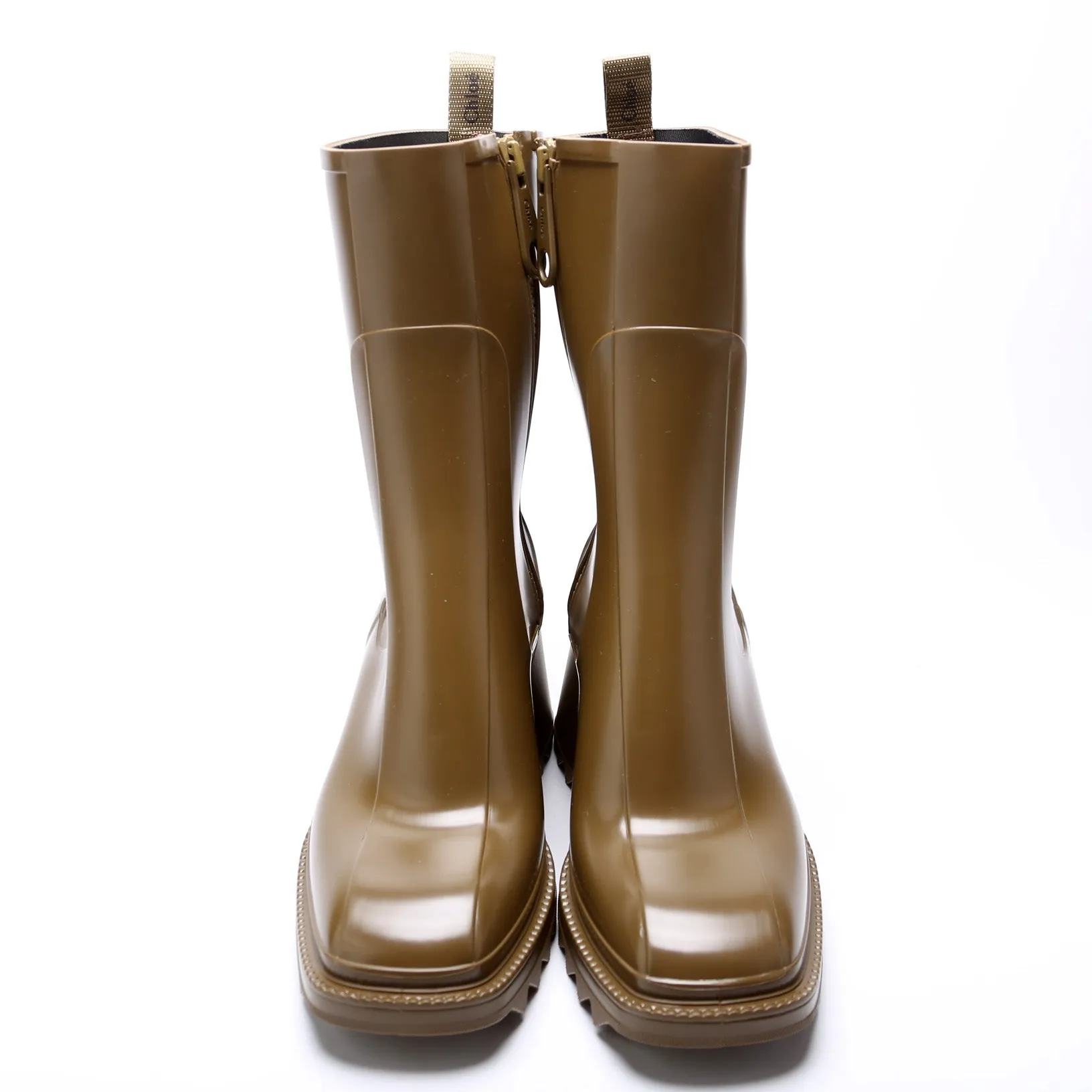 Betty Rubber Rain Boots Size 41 Green