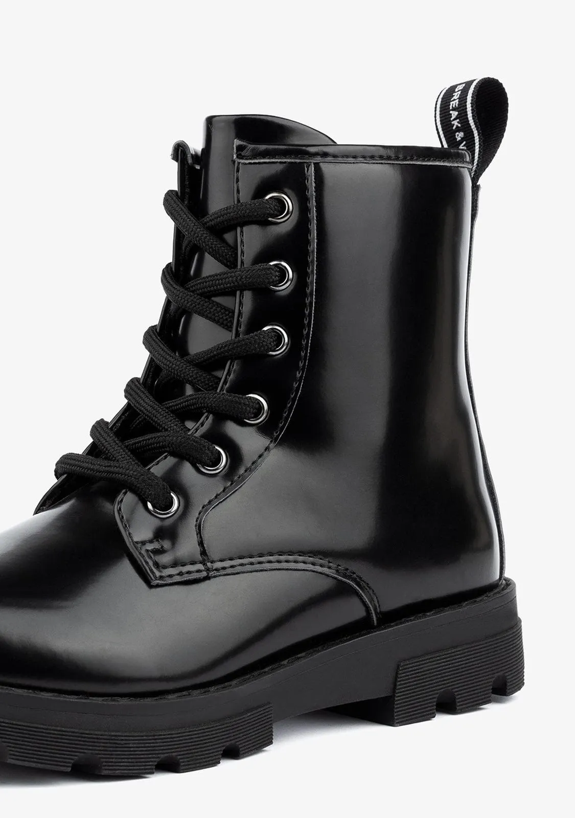 Black Military Boots