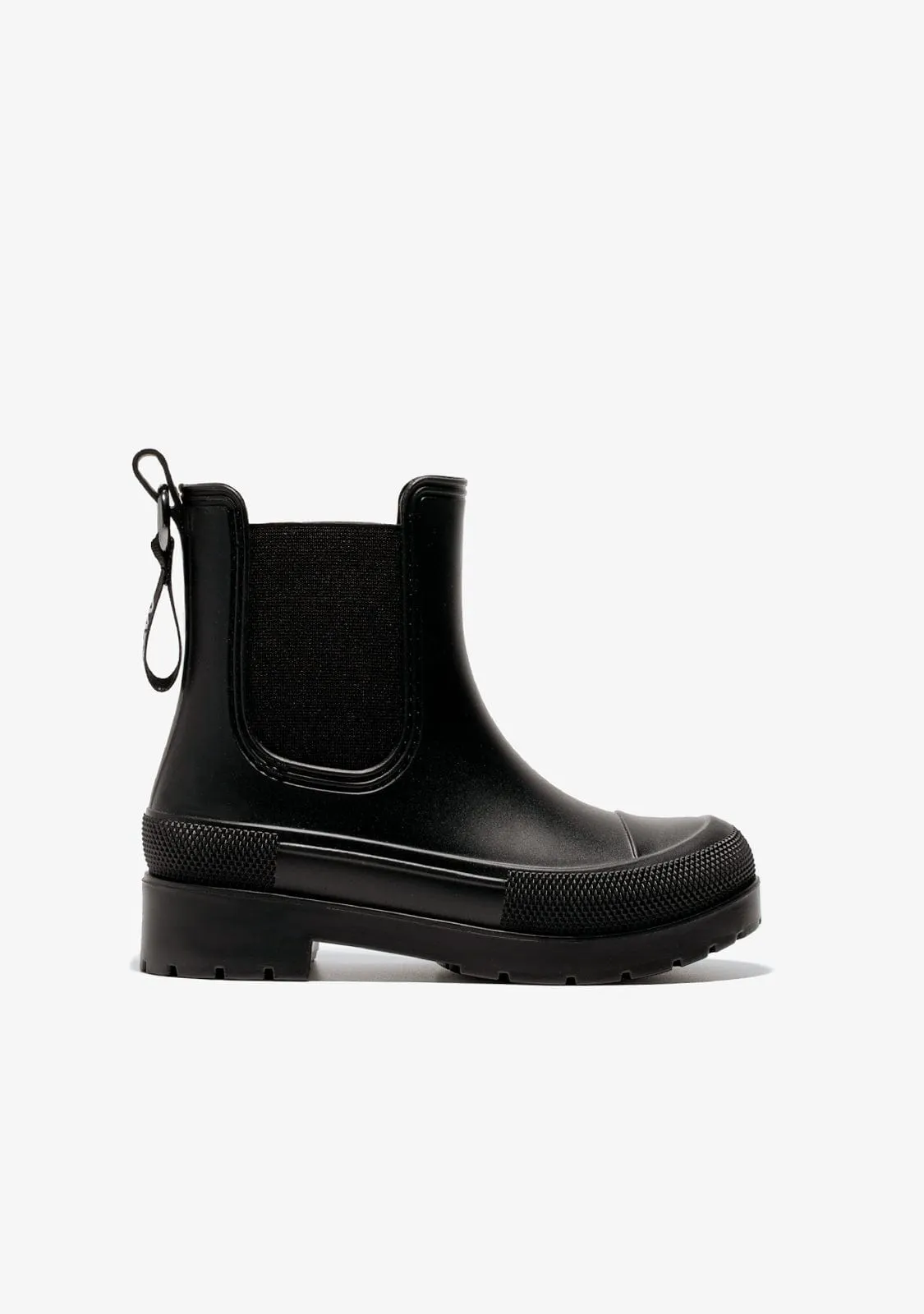 Black Rain Boots