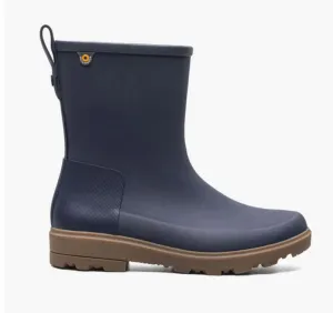 Bogs Holly Jr. Mid Kid's Rainboots  Blue