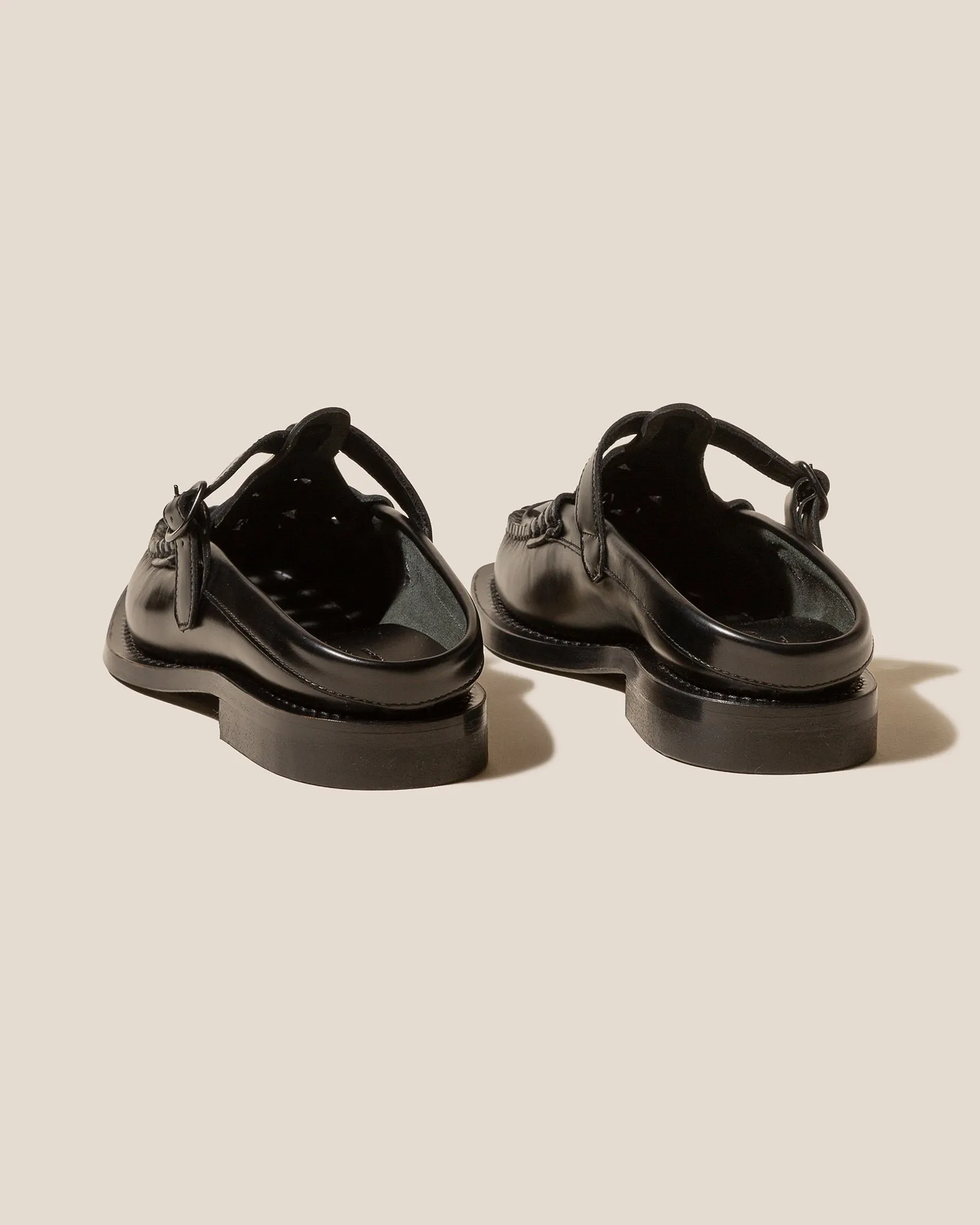 BONELL - Woven T-bar Mule Loafer