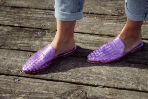 Camilla Mule Metallic Lilac - 50% OFF CLOSING DOWN SALE