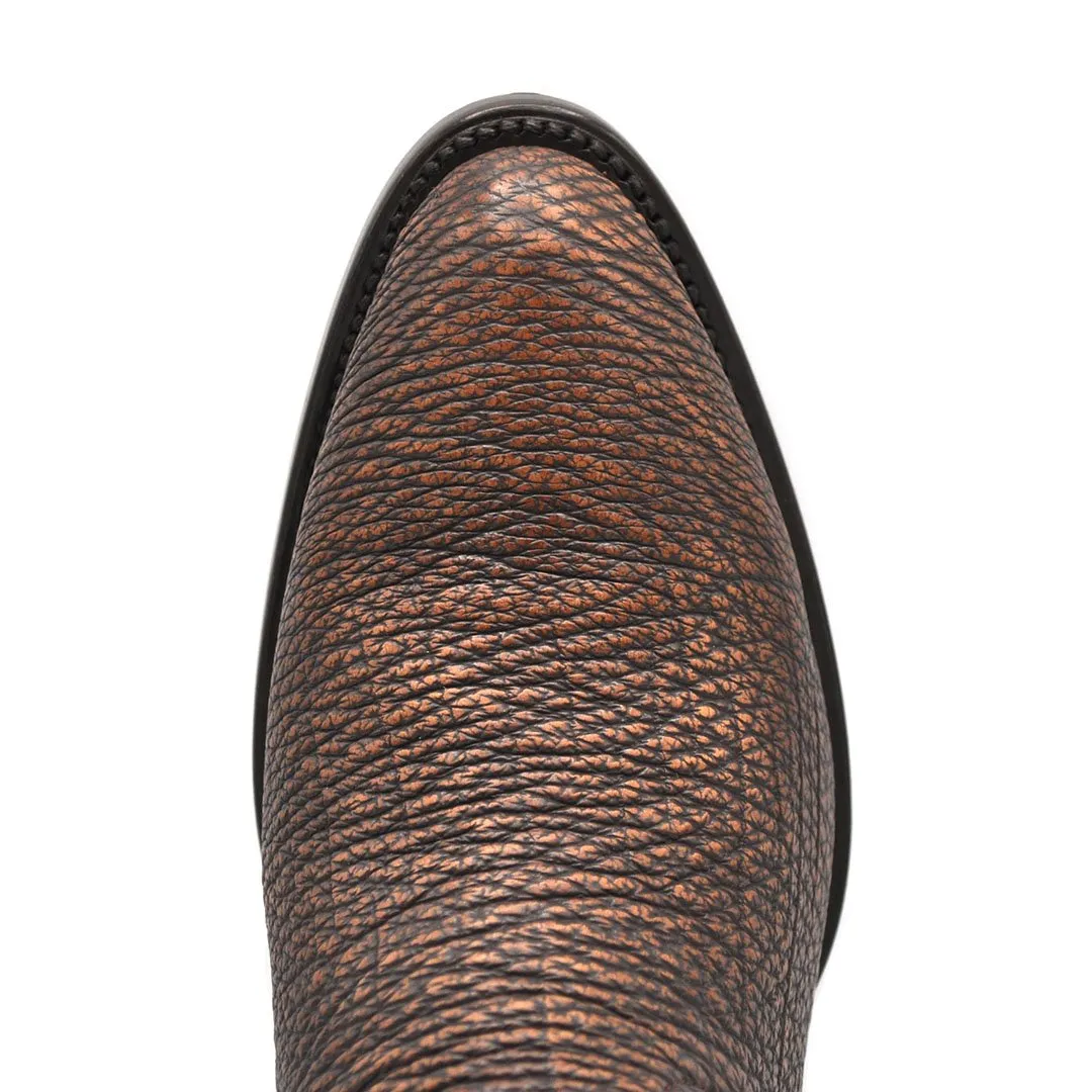 Carson Shark Classic Western Boot - Safari