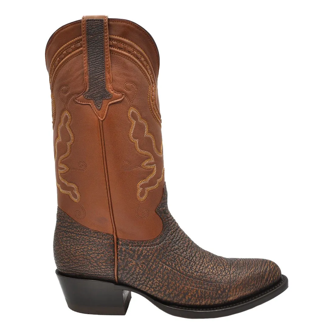 Carson Shark Classic Western Boot - Safari