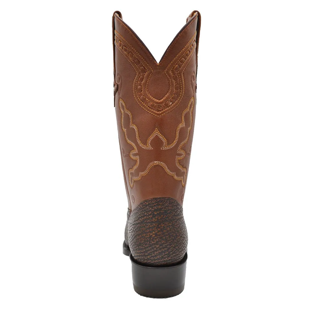 Carson Shark Classic Western Boot - Safari