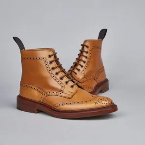 Casual PU Bandage Low Heel Martin Boots