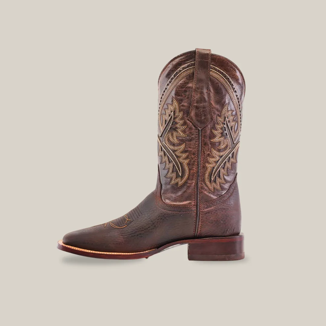 Cheyenne Chocolate - Square Toe