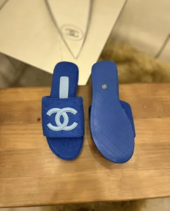 CHL Women's Mules Blue For Women 1.5in/4cm