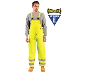Classic Breathable Rain Bib - Lime - 3XL