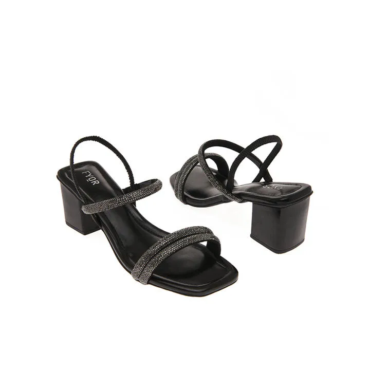 Classy Mule with Enchanting Crystals BDV 090