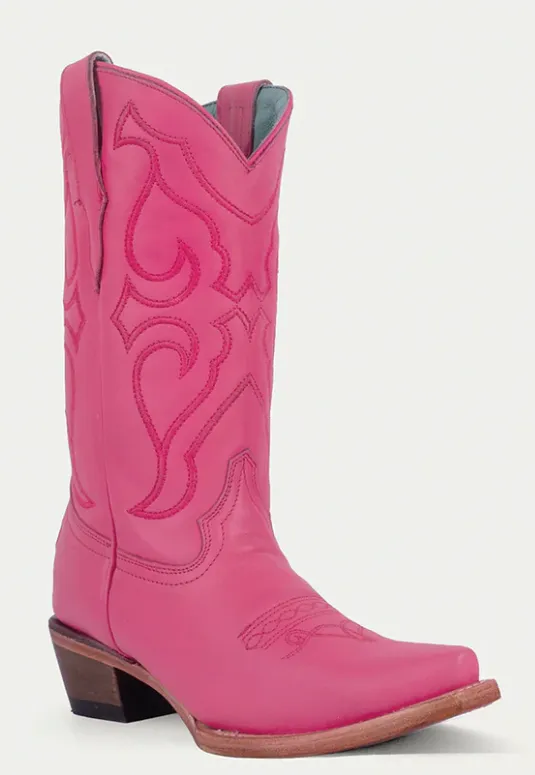CORRAL TEEN HOT PINK BOOTS STYLE T0148