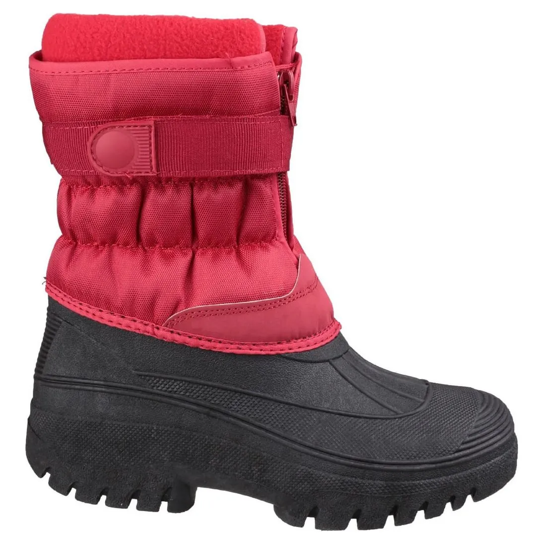 Cotswold Chase Touch-Fastening Zip Winter Boots Womens
