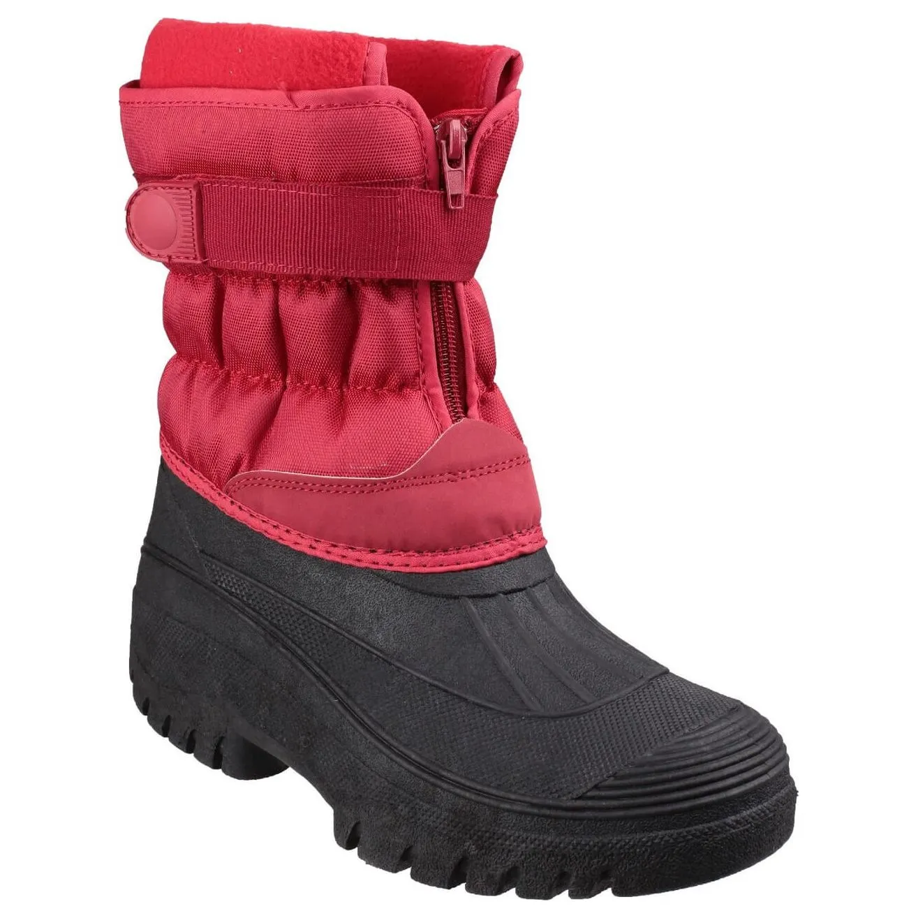 Cotswold Chase Touch-Fastening Zip Winter Boots Womens