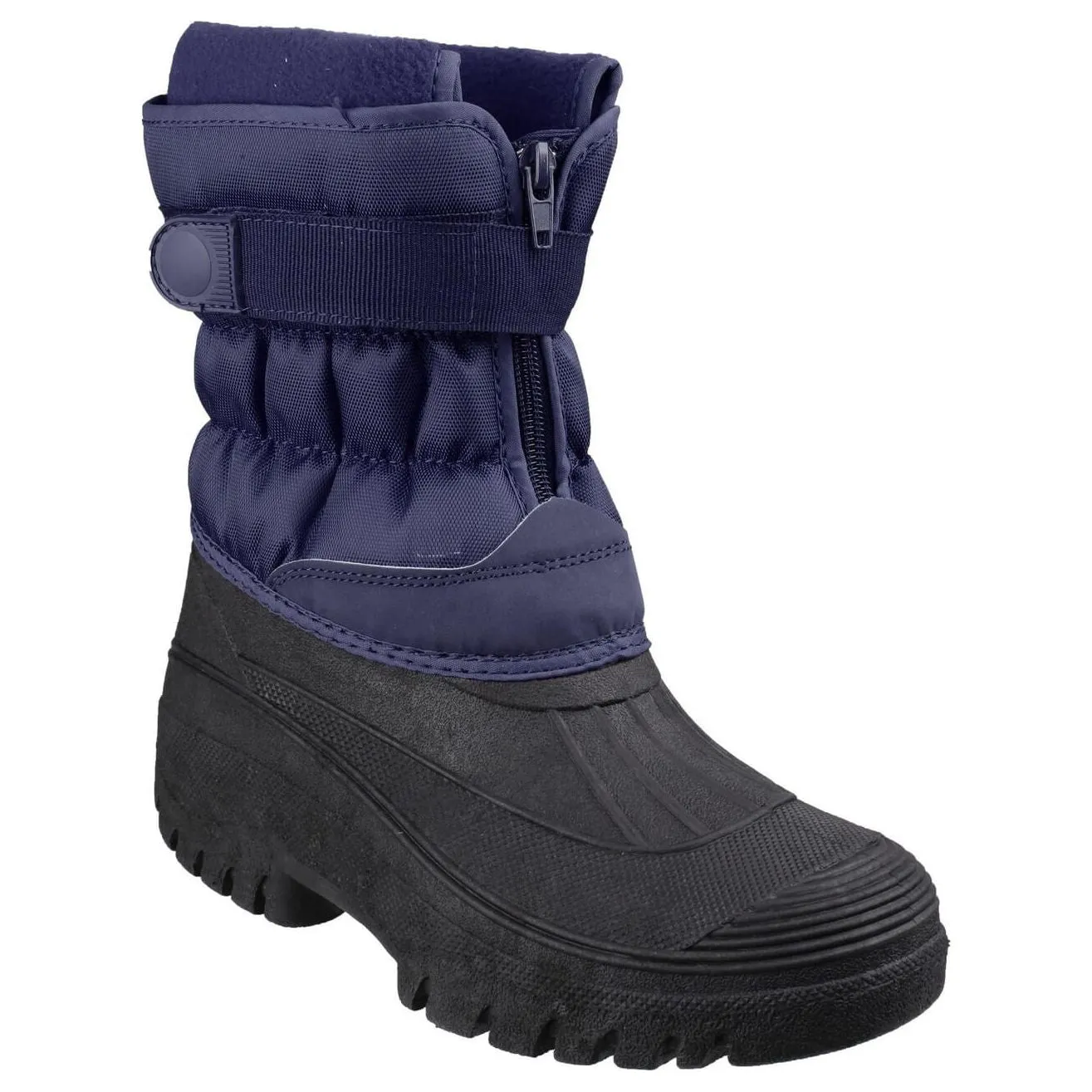 Cotswold Chase Touch-Fastening Zip Winter Boots Womens