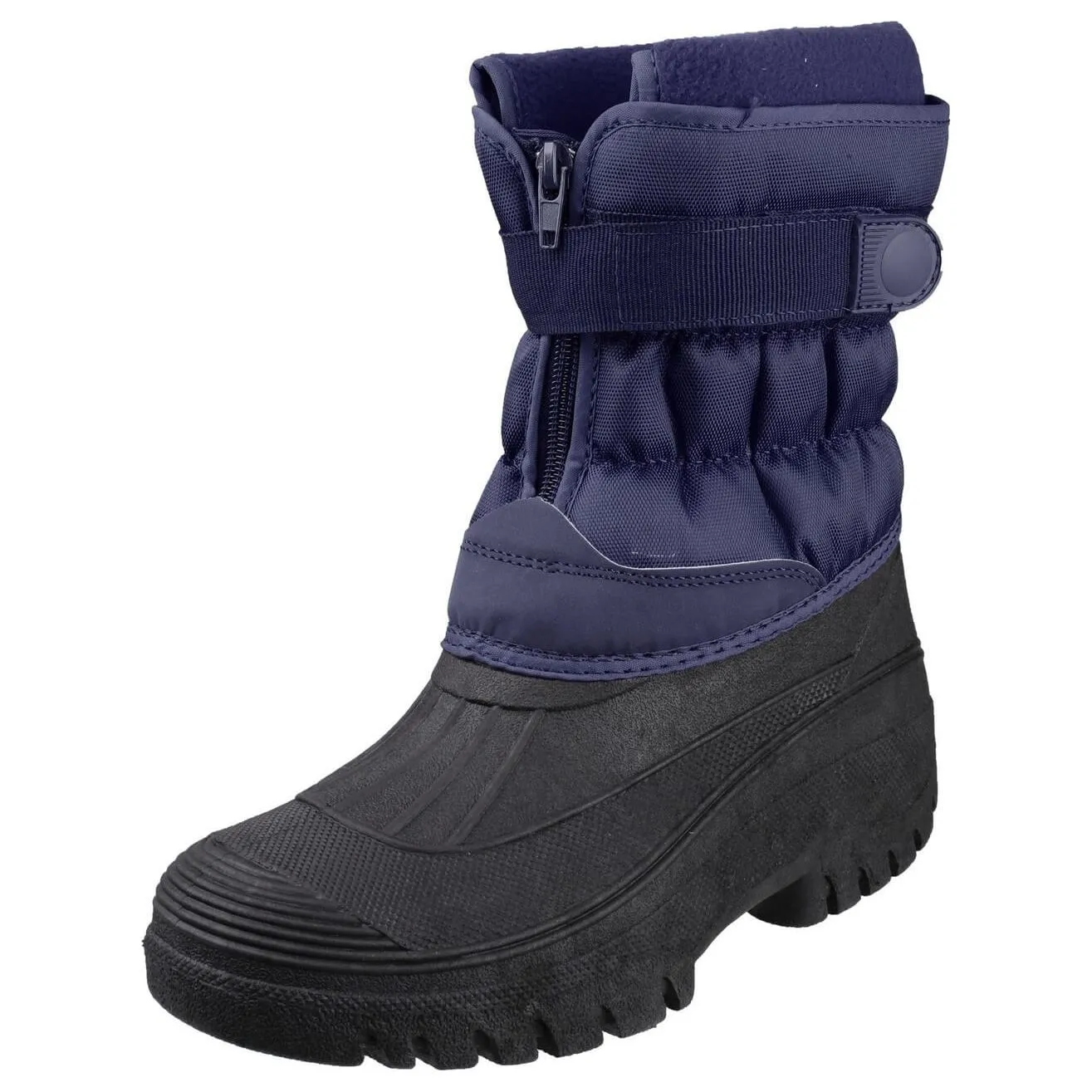 Cotswold Chase Touch-Fastening Zip Winter Boots Womens