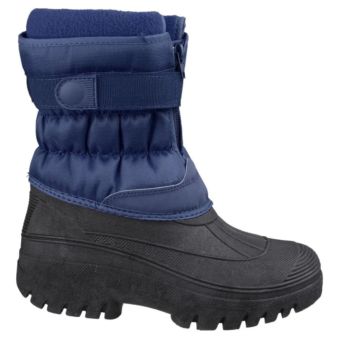 Cotswold Chase Touch-Fastening Zip Winter Boots Womens