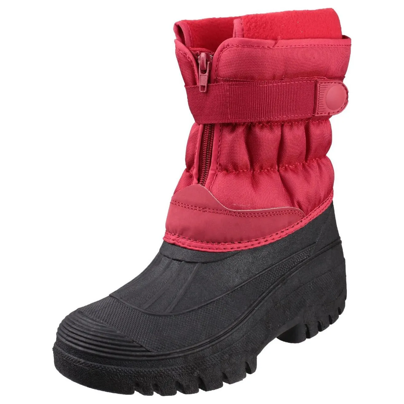 Cotswold Chase Touch-Fastening Zip Winter Boots Womens