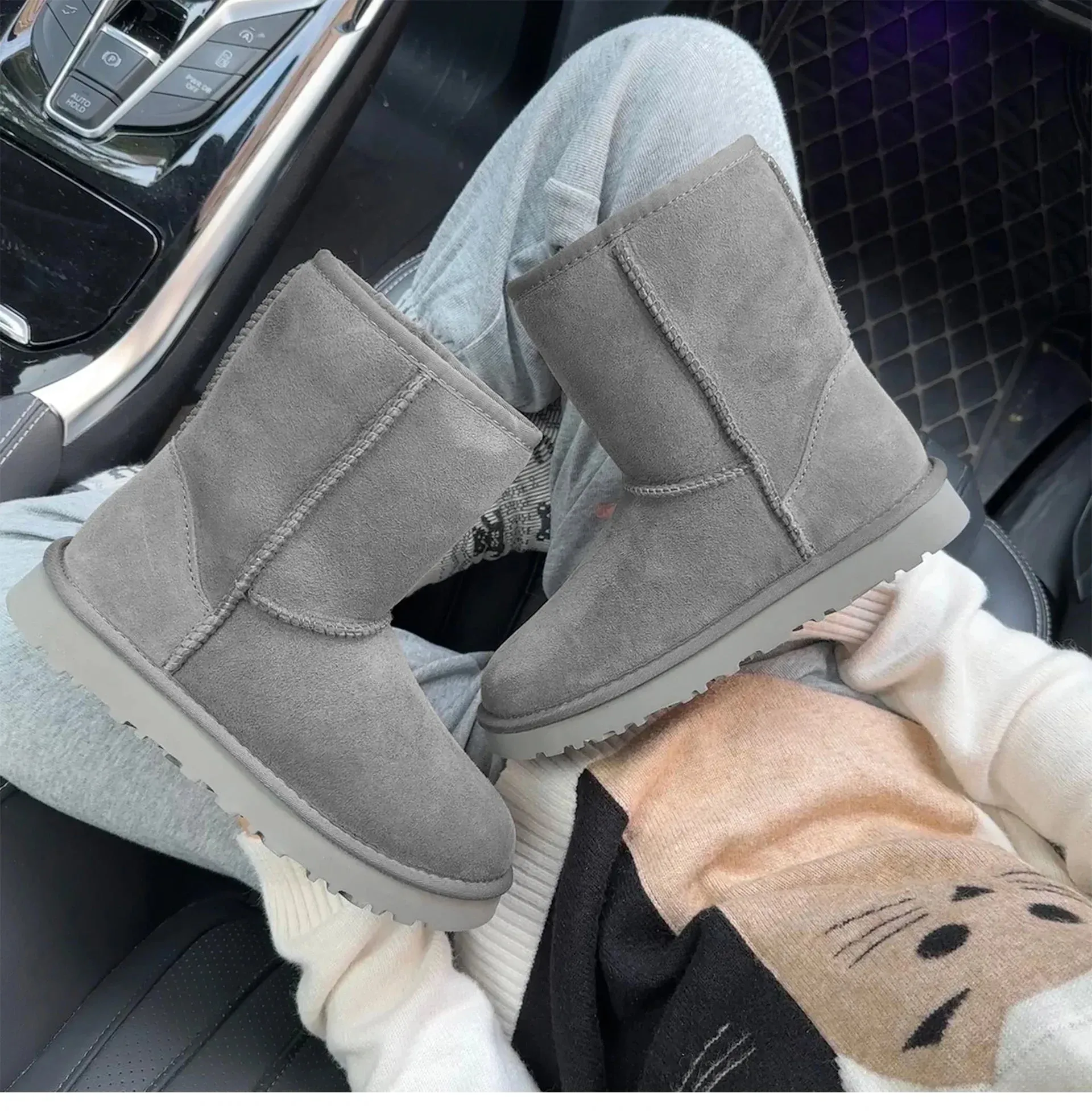 Cozy Fur-Lined Snow Boots