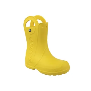 Crocs 9865467-12803-730 Unisex Child Handle It Rain Boot 13 Little Kid Yellow