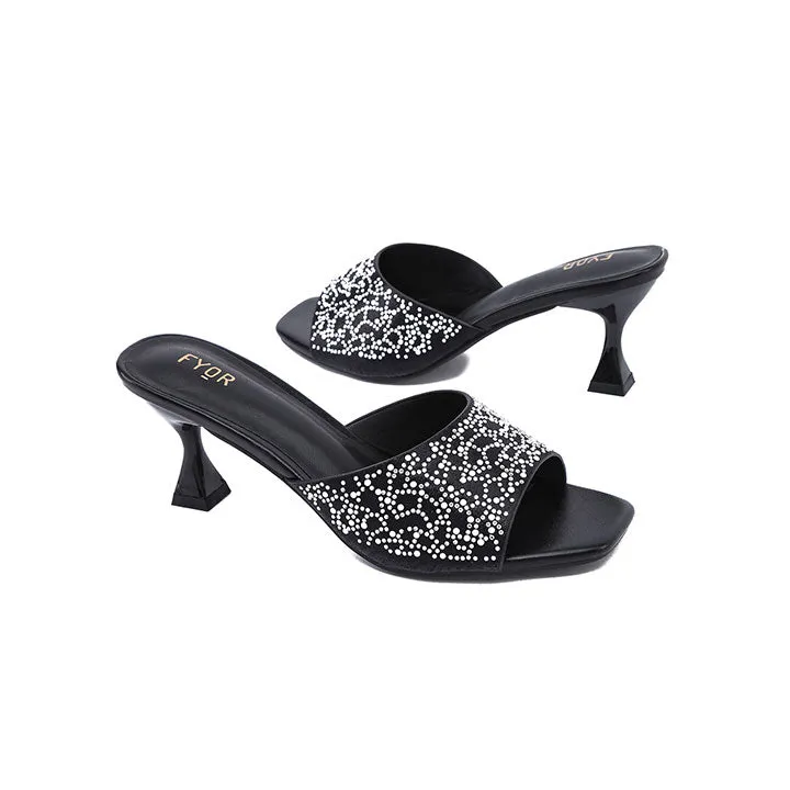 Crystal Sculpted Heel HL 242