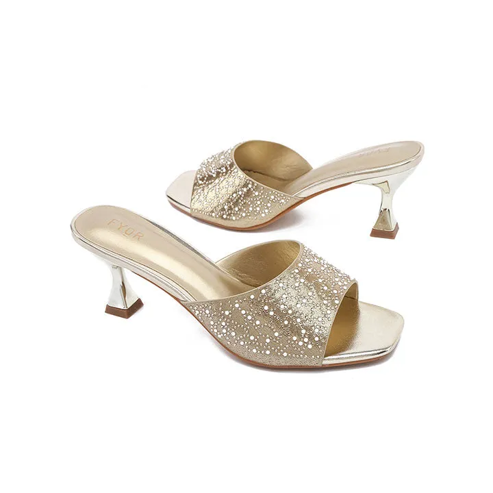 Crystal Sculpted Heel HL 242