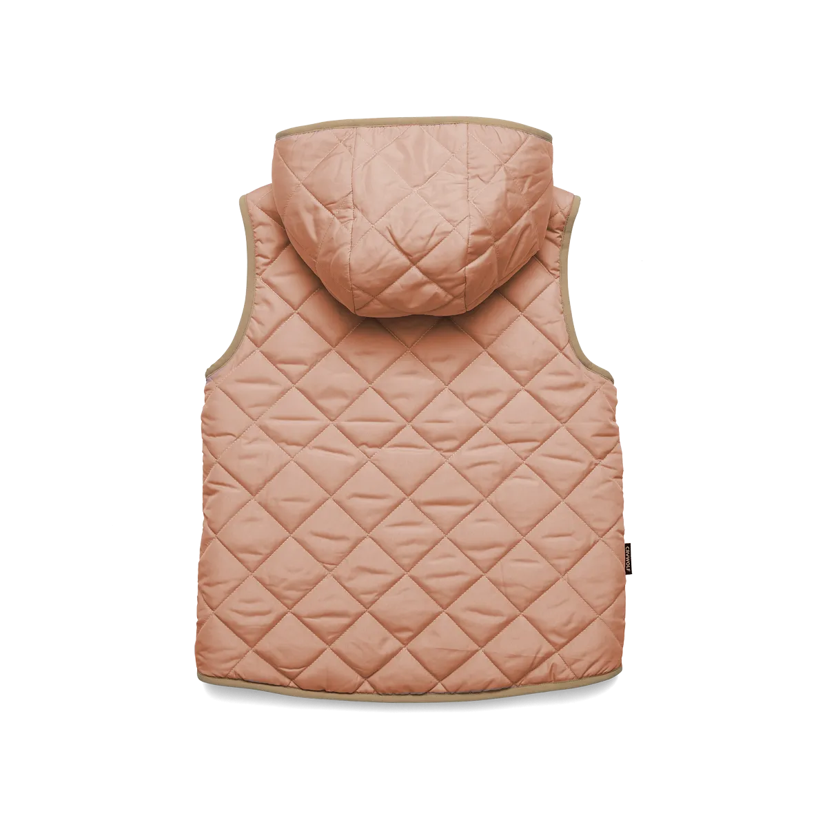 Crywolf Reversible Yeti Vest - Terracotta/Camel