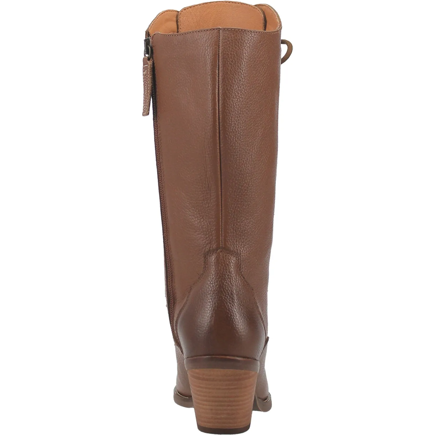 Dingo Womens San Miguel Cowboy Boots Leather Tan 7.5 M