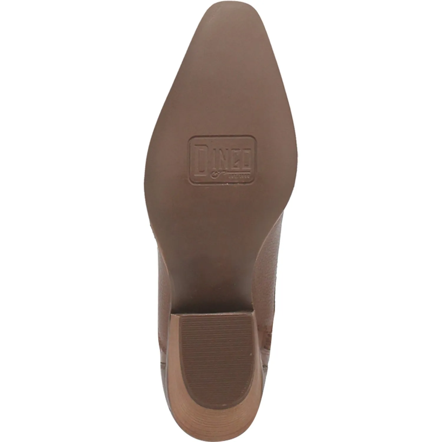 Dingo Womens San Miguel Cowboy Boots Leather Tan 7.5 M