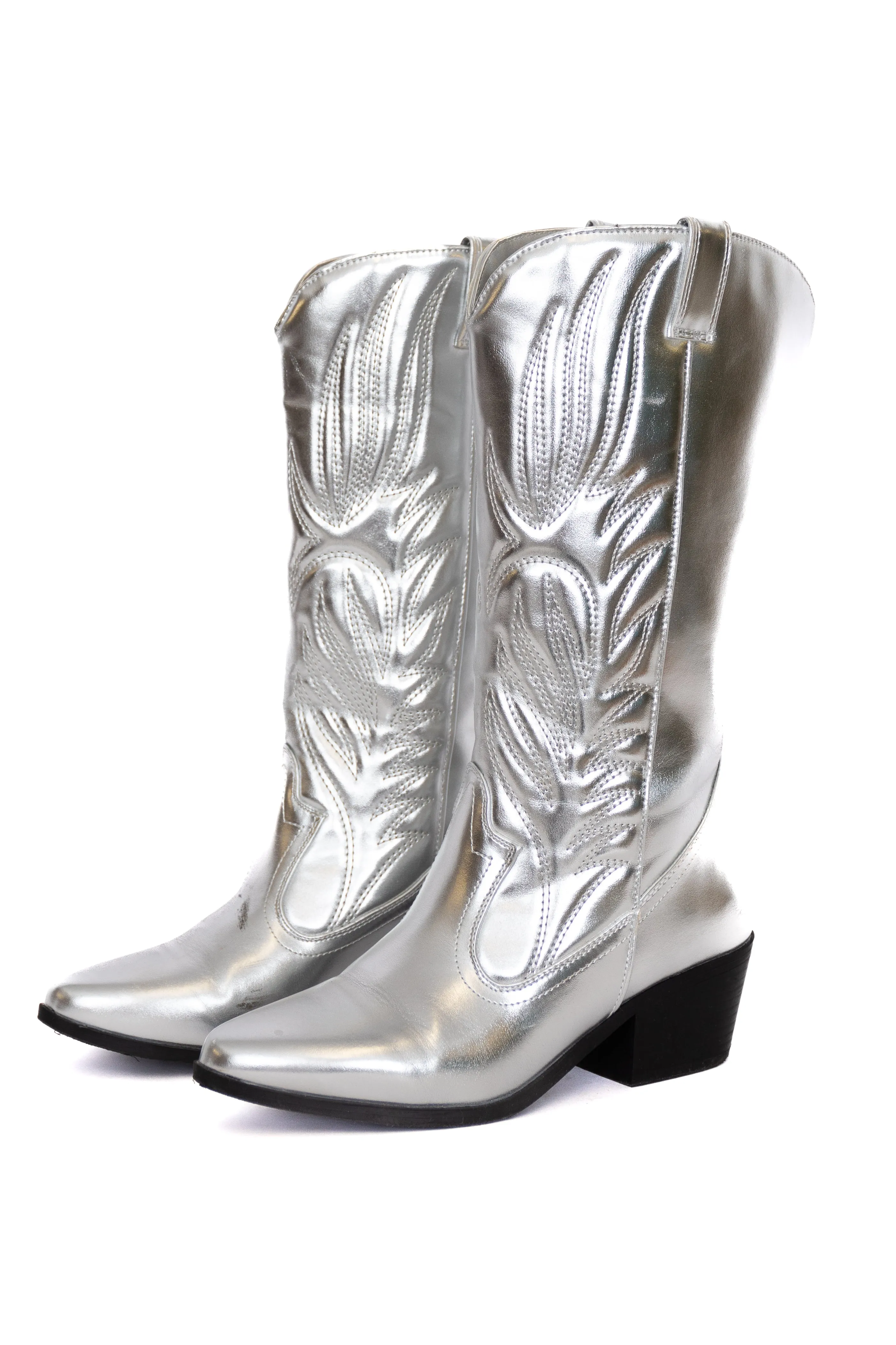 Dixie Silver Western Boots FINAL SALE