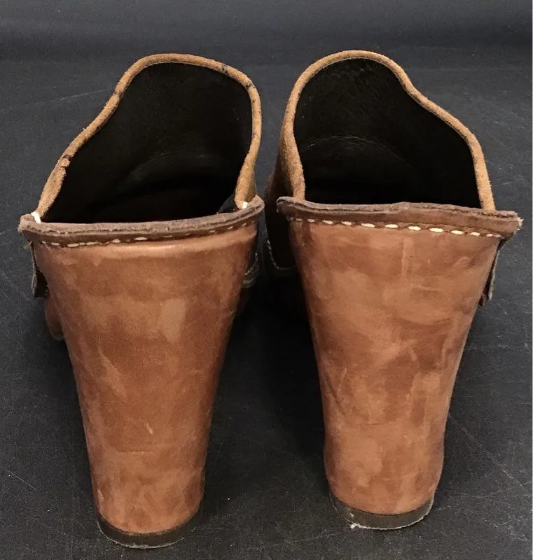 Donald J Pliner Women's Brown Block Mule Heels - Size 6M