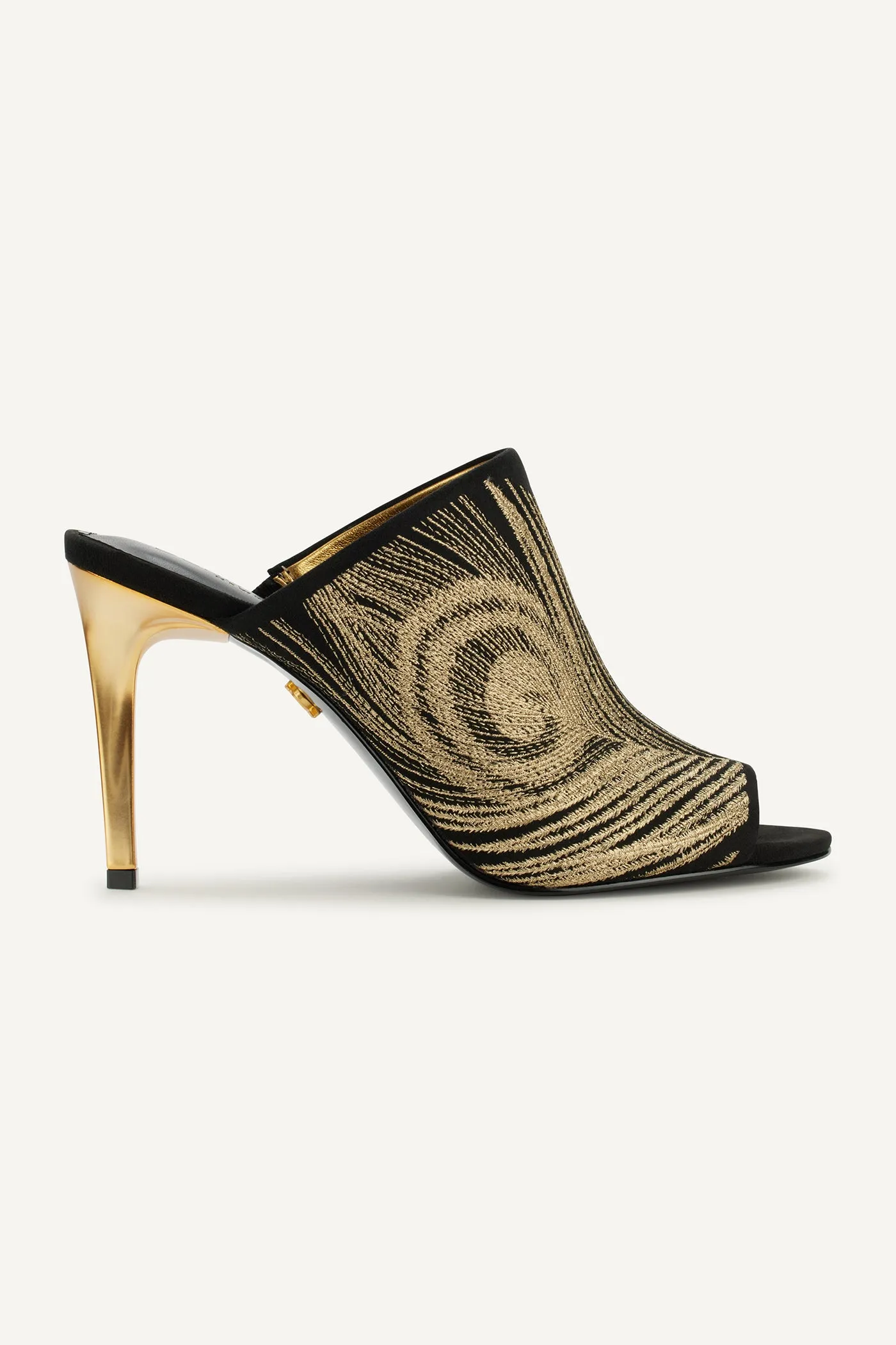 DONNA HEELED MULE