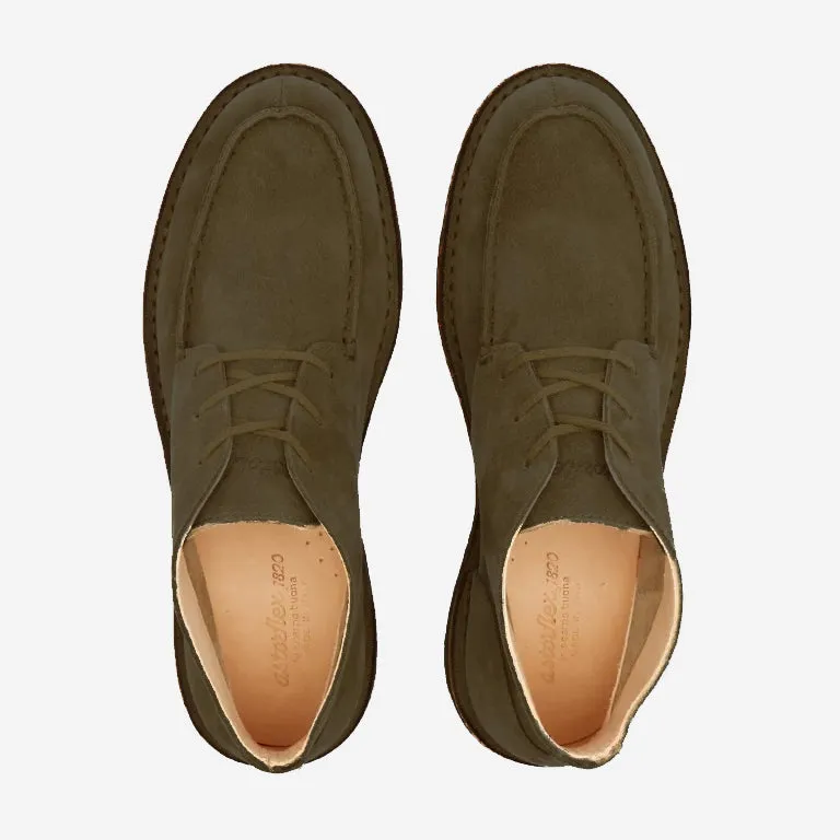Dukeflex Suede Boots - Forest Green