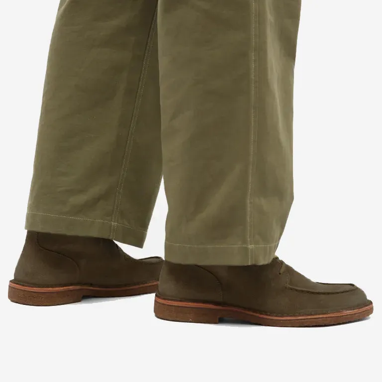 Dukeflex Suede Boots - Forest Green