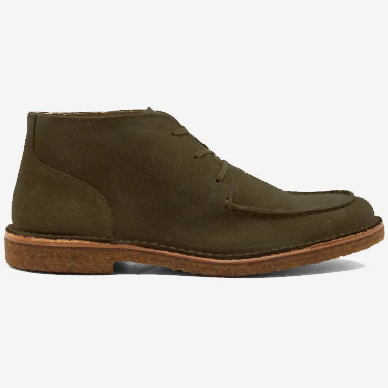 Dukeflex Suede Boots - Forest Green