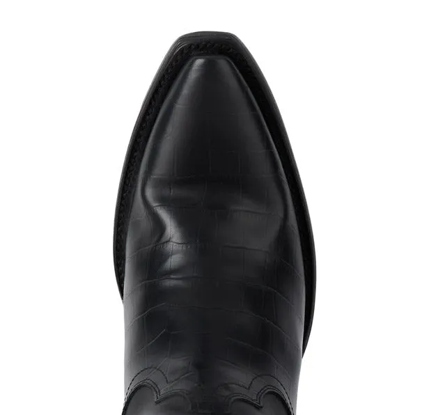 Emma Jane Bootie - Carbon Croc