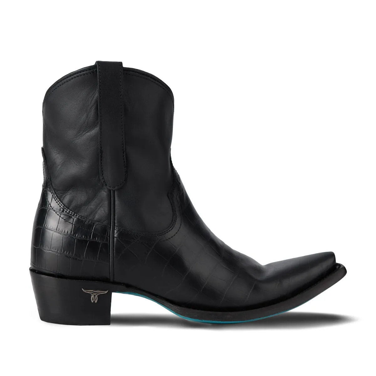 Emma Jane Bootie - Carbon Croc