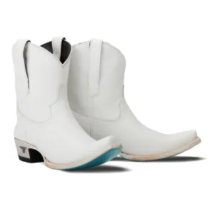 Emma Jane Bootie - Matte White