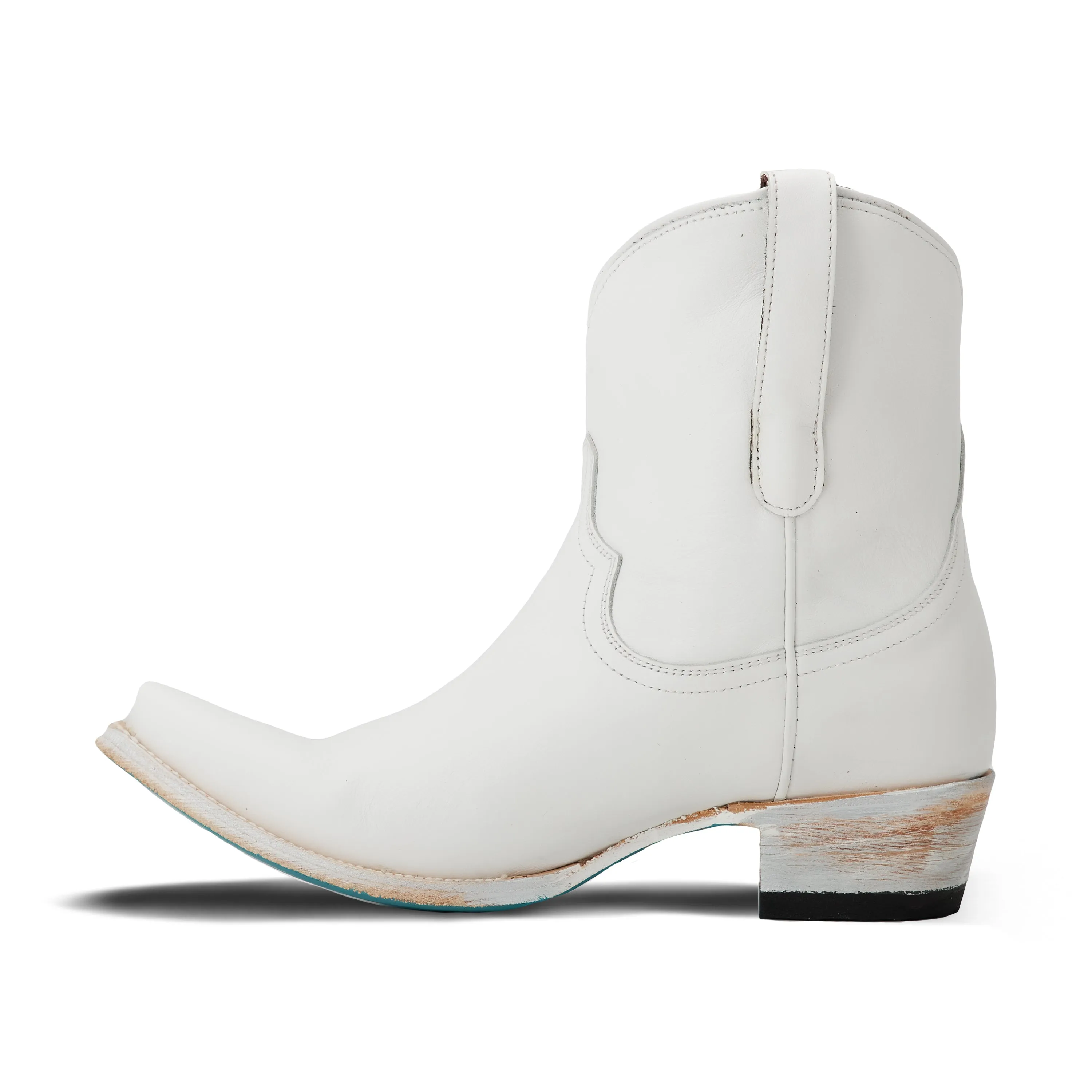 Emma Jane Bootie - Matte White