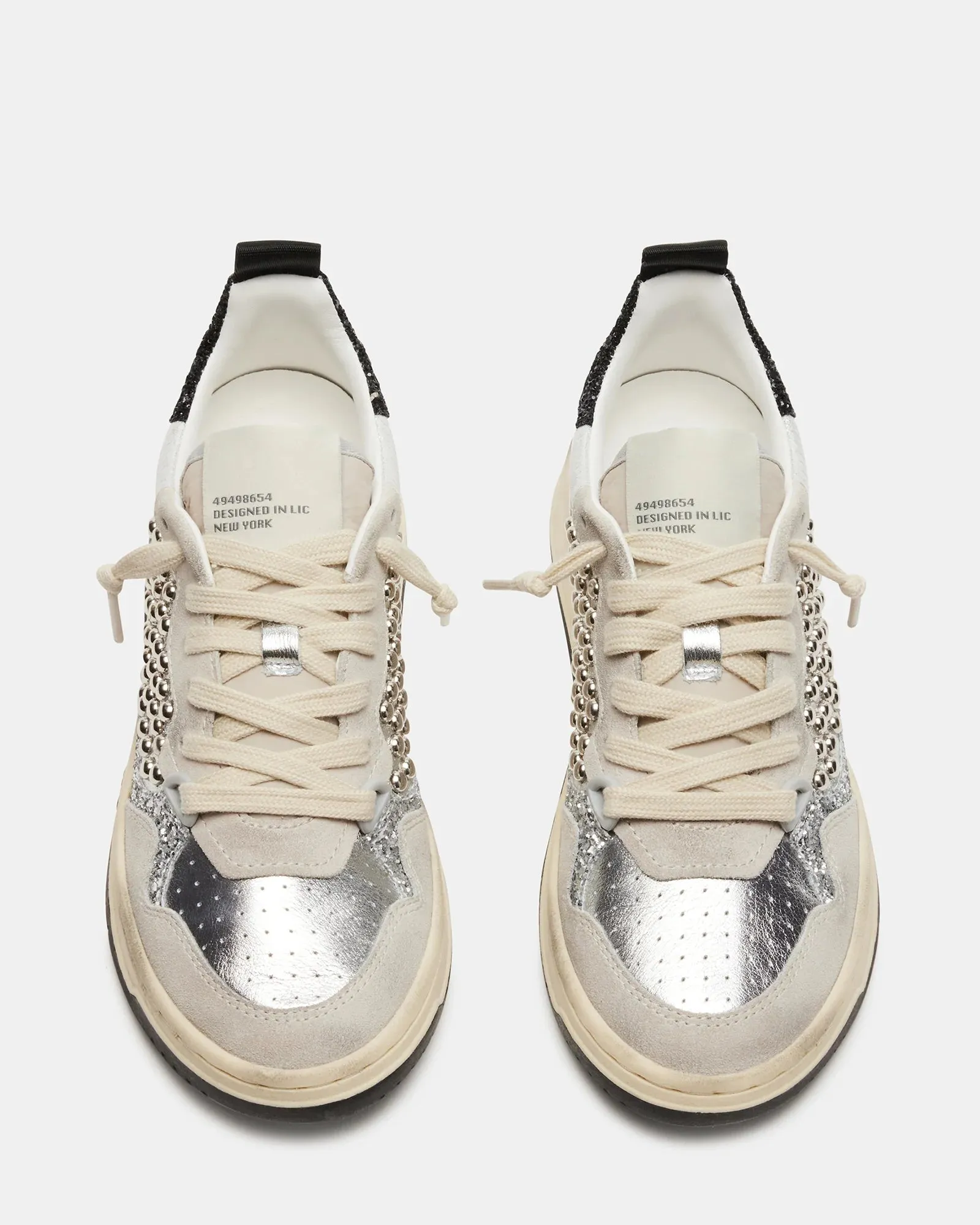 Everlie Sneakers-Silver Multi